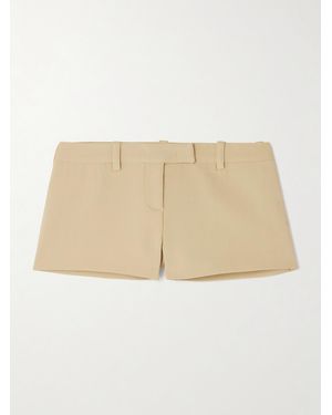 Frankie Shop Roma Woven Shorts - Natural