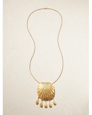 Juju Vera Petra-Plated Necklace - Neutre
