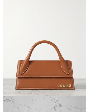 Jacquemus The Chiquito Long Tote Aus Leder - Braun