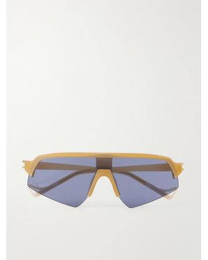 District Vision Choji Turbo Blade D-Frame Injected Sunglasses - Blue