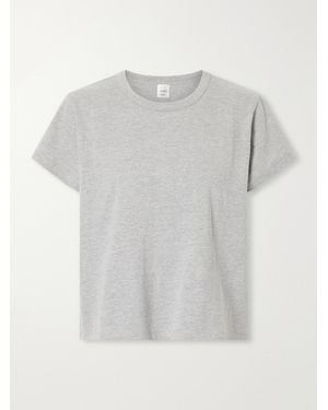 Leset Margo Cotton-Jersey T-Shirt - Grey