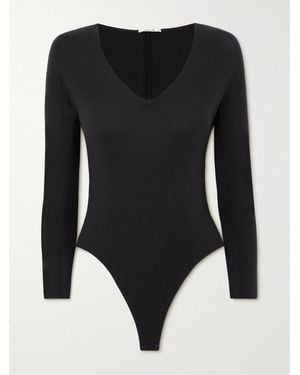 Wolford Stretch-Jersey Bodysuit - Black