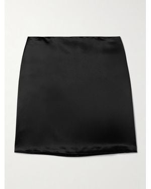 Kallmeyer Shiloh Satin Mini Skirt - Black