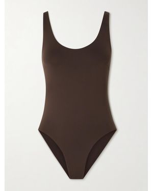 St. Agni Scoop Recycled Swimsuit - Brown