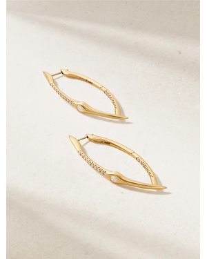 UNIFORM OBJECT Axle 18-Karat Diamond Earrings - Natural