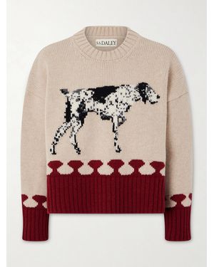 S.S.Daley Pullover Aus Wolle Mit Intarsienmotiv - Mehrfarbig