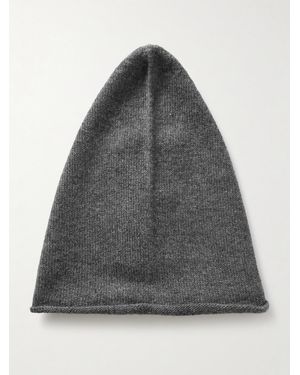 The Elder Statesman Stacked Beanie Aus Kaschmir - Grau