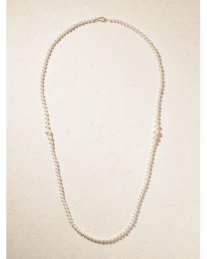 Mizuki 14-Karat Pearl Necklace - Natural