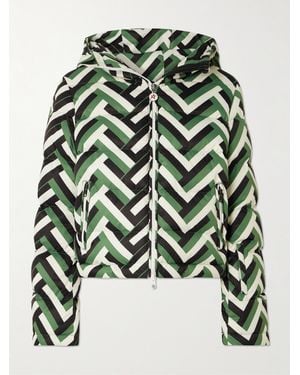 Perfect Moment Polar Puffer Ski Jacket - Green