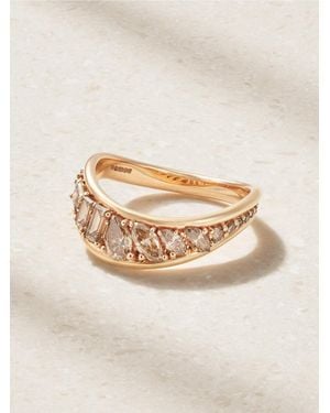 Fernando Jorge Stream Wave 18-Karat Diamond Ring - Natural