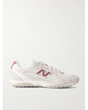New Balance 204L Sneakers Aus Leder, Veloursleder Und Mesh - Natur