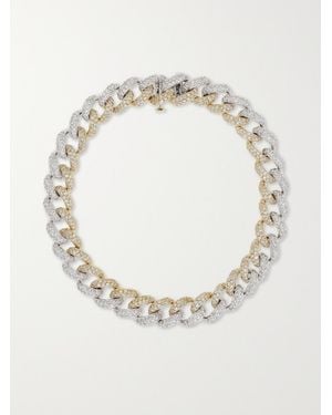 SHAY Essential 18-Karat And Diamond Bracelet - White