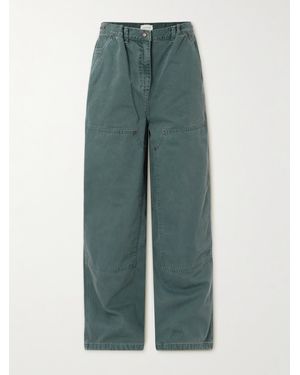 Magda Butrym Mid-Rise Straight-Leg Jeans - Green