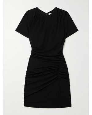 Jonathan Simkhai Kiko Minikleid Aus Jersey Mit Raffungen - Schwarz