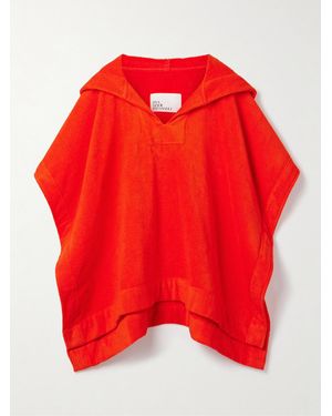 Lisa Marie Fernandez Poncho Aus Baumwollfrottee