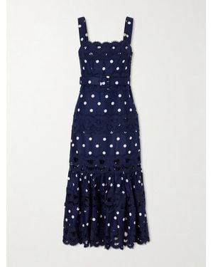chinese dress ladies White Polka Dot Bandeau Felicity Midi Dress main image 0