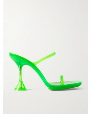 AMINA MUADDI Brito Pvc Sandals - Green