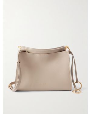 Alaïa Le Click Kleine Schultertasche Aus Leder - Natur