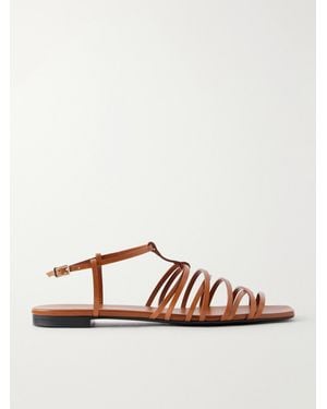 Jil Sander Hydra Leather Sandals - Brown