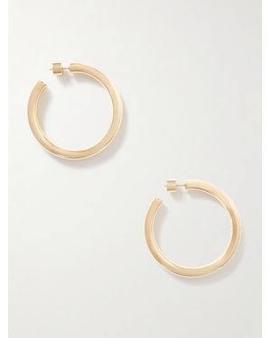 Jennifer Fisher Baby Natasha-Tone Hoop Earrings - Natural