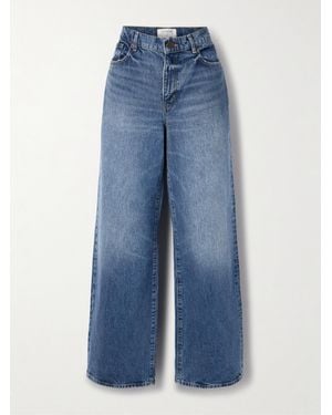 La Ligne Isadora High-Rise Wide-Leg Jeans - Blue