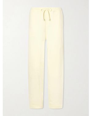 The Elder Statesman Coast Cotton-Jersey Joggers - Natural