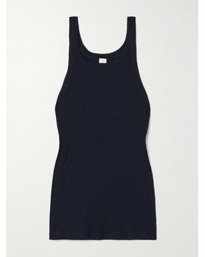 TOTEME Espera Tanktop Aus Strick - Blau