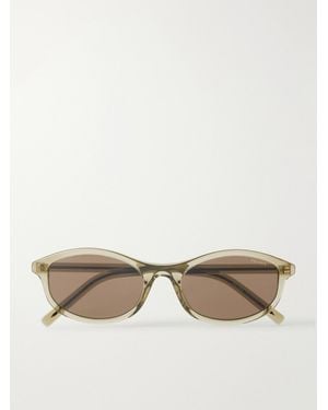 Prada Round-Frame Acetate Sunglasses - Natural