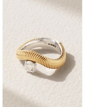 Nikos Koulis Feelings 18-Karat And Diamond Ring - Natural