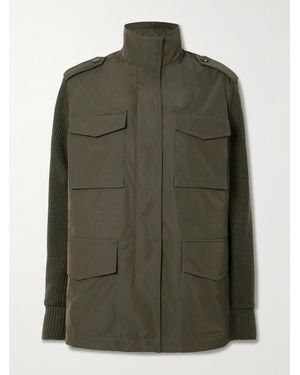 James Purdey & Sons Chillingham Wool-Paneled Shell Jacket - Green