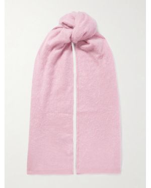 Lisa Yang Brushed Cashmere Scarf - Pink