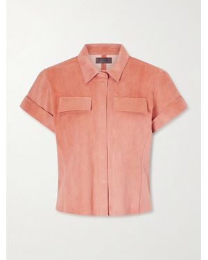 Stouls Miller Suede Shirt - Pink