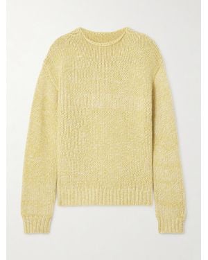 LeKasha Brest Organic Cashmere Jumper - Yellow