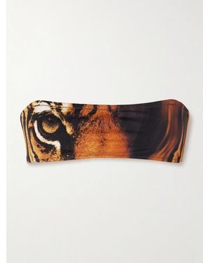 Skims Roberto Cavalli Signature Swim Micro Bandeau - Multicolour
