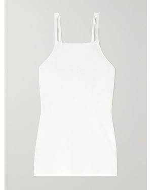 The Row Ladas Ribbed-Knit Tank - White