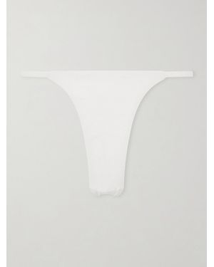 Matteau Très Petite Crinkled Bikini Briefs - White