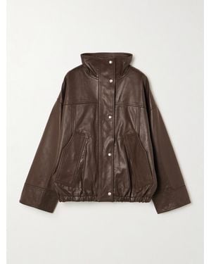 Rohe Leather Jacket - Brown