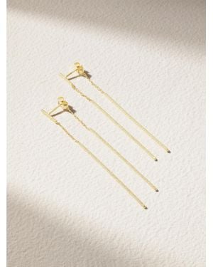 Carolina Bucci Florentina Magic Wand 18-Karat Earrings - Natural