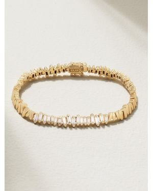 Suzanne Kalan 18-Karat Diamond Bracelet - Natural