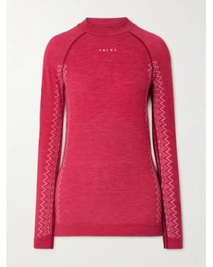 FALKE Nordic Oberteil Aus Einer Wollmischung - Pink