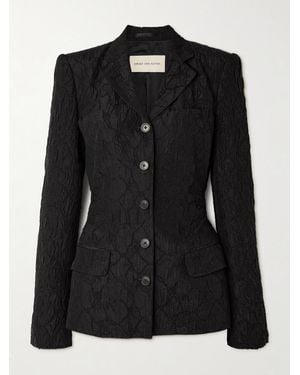 Dries Van Noten Billy Jacquard Blazer - Black