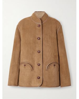 Blazé Milano Tatoosh Jacke Aus Shearling - Braun