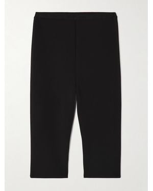 Valentino Garavani Stretch-Jersey Shorts - Black