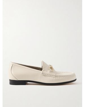 Gucci Horsebit 1953 Loafers Aus Leder - Weiß