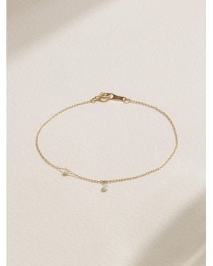 Mizuki Sea Of Beauty 14-Karat, Pearl And Diamond Bracelet - Natural