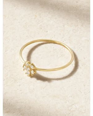 Jennifer Meyer Flower 18-Karat Diamond Ring - Natural