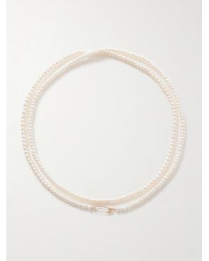Loren Stewart 14-Karat Pearl Necklace - Natural