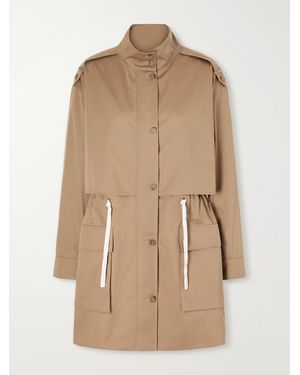 Twp Drawing Conclusions Drawstring Cotton-Twill Jacket - Natural