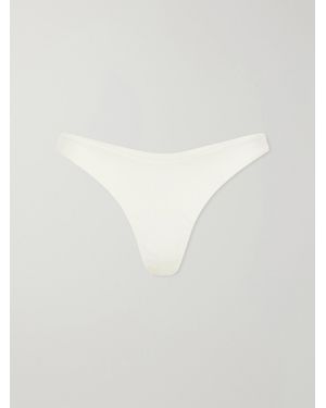 Away That Day Fiji Recycled Stretch Bikini Briefs - White