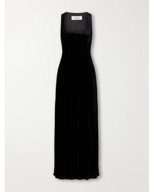 Rohe Velvet Maxi Dress - Black